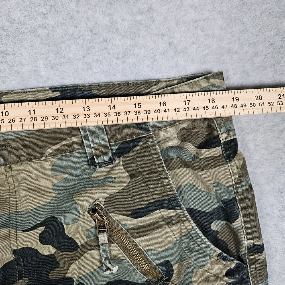 Mustway Men's 36 Green Camo Cargo Pants Tactical Military Utility Paratrooper